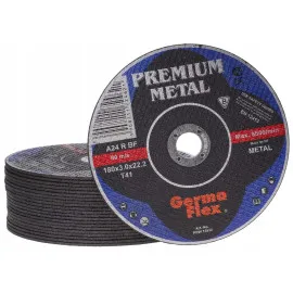 Kapskiva för metall 25st 180 x 2.5 x 22, T41 (8500rpm), Germa Flex