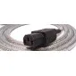 Nätkabel Schuko IEC, för Hi-Fi, skärmad jordad, Lapp Kabel 3 x 2, 5 CY 230V