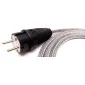 Nätkabel Schuko IEC, för Hi-Fi, skärmad jordad, Lapp Kabel 3 x 2, 5 CY 230V