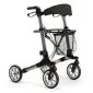 Rollator lättvikt, hopfällbar, bekväm sits, väska, max 130 kg, inom- och utomhusbruk, Vermeiren Quadri Light