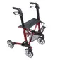 Rollator lättvikt, hopfällbar, bekväm sits, väska, max 130 kg, inom- och utomhusbruk, Vermeiren Quadri Light