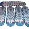 Kapskiva för metall 50st 125 x 1.0 x 22 T41 A, INOX, 80m/s (12200 RPM), Felman Blauflex