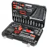 Tool set, Complete, 225 Pieces, Sockets Bits Wrenches, Plastic Case, YATO