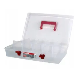 Förvaringsbox, organiser med handtag 6 fack 359 x 238 x 85 mm, PROLINE