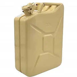 Bensindunk 20L, Jeepdunk, certifierat bränsledunk av metall