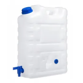 Vattendunk 20L med kran, för dricksvatten, plast