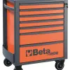 Tool Trolley 7 Drawers 588 x 367 mm, Reinforced ABS Work Surface, BETA Tools