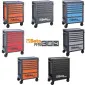 Verktygsvagn 7 Lådor 588 x 367 mm, Förstärkt ABS-arbetsyta, BETA Tools