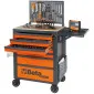 Verktygsvagn 7 Lådor 588 x 367 mm, Förstärkt ABS-arbetsyta, BETA Tools