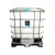 Spolarvätska 1000 l sommar, IBC tank med kran, i stålbur, Camtril