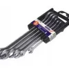 Blocknyckelsats 8st 6-22 mm, DIN 3110, CrV, Dedra