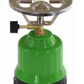 Gaskök med 4 gaspatroner, toppmonterat, kompakt, 1kW