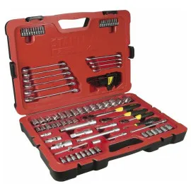 Socket tools set 1/4, 3/8, 96 pcs, STANLEY