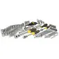 Socket tools set 1/4, 3/8, 96 pcs, STANLEY