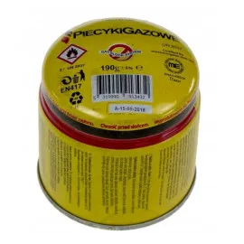 4 gaspatroner till gaskök, 190g/st