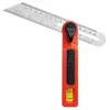 T-Bevel with Spirit Level, Stainless Steel Blade, cm and Inch Scale, Kapro