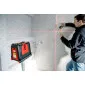 Självnivellerande krysslinjelaser 3 laserstrålar, laserpass, Kapro KA 873 S Prolaser