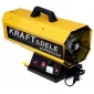Heat fan 60kW for construction, LPG gas heater 872 m³/h, KRAFT & DELE