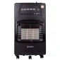 Gas Heater 4, 2kW with Swedish Gas Regulator, Hose, Infrared Gas Heater, Foldable.