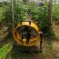 Axial Industrifläkt 40 cm, Hybrid 230V/Batteri, 1200 m³/t, Variabel Hastighet, Master