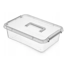 Förvaringsbox med handtag 2st Nano box, för mat eller diverse saker 39 x 29 x 1 cm, 8.5L, ORPLAST