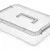 Förvaringsbox med handtag 2st Nano box, för mat eller diverse saker 39 x 29 x 1 cm, 8.5L, ORPLAST