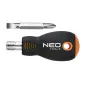 Reversible Blade Screwdriver 6 mm Bits, 38 mm
