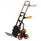 Pirra max 150 kg, trapphjul, magasinkärra, transportkärra, hopfällbar