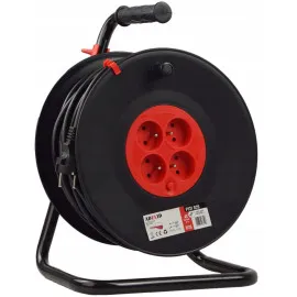 Kabelvinda 220V 25m, 3 x 1.5mm2, jordad IP20