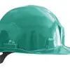 Safety Helmet Yellow 4-Pack, HDPE, Size 53-61, Chin Strap, CAT. II, CAT. III 440V AC