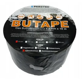 Bitumen aluminium tätningstejp 75 mm x 10 m Parotec BiTape