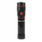 Ficklampa LED COB med magnet 80 LM, batteri, dubbla LED, hopfällbar, Tactical Light