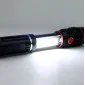 Ficklampa LED COB med magnet 80 LM, batteri, dubbla LED, hopfällbar, Tactical Light