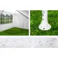 Paviljong 3 x 6m, 4 väggar med plastfönster (tält, trädgårdstält, partytält), olika färger