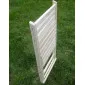 Folding natural wood garden chair, 180 kg
