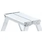 Pall 60 cm, hopfällbart mini stege, aluminium, max 125 kg, BAULICH