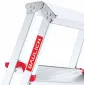 Pall 60 cm, hopfällbart mini stege, aluminium, max 125 kg, BAULICH
