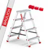 Pall 81 cm, hopfällbart mini stege, aluminium, max 125 kg, BAULICH