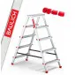 Pall 102 cm, hopfällbart mini stege, aluminium, max 125 kg, BAULICH