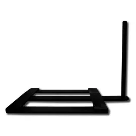 Flag base drive-on for advertising flags, beach flags
