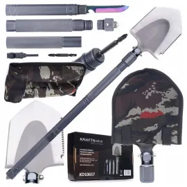 Multi-functional survival shove, Kraft & Delle