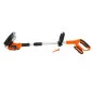 Grass trimmer, battery operated 18V, 2000mAh battery and charger, 26 cm, Kraft & Delle