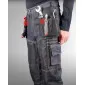 Jeans Trousers m, Black, with Reinforcements, CE, LAHTI