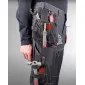 Jeans Trousers m, Black, with Reinforcements, CE, LAHTI