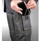 Jeans Trousers m, Black, with Reinforcements, CE, LAHTI
