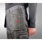 Jeans Trousers m, Black, with Reinforcements, CE, LAHTI