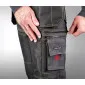 Jeans Trousers m, Black, with Reinforcements, CE, LAHTI