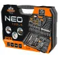 Socket tool set 233 tools 1/2, 3/8, 1/4, NeoTools