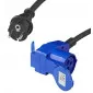 Adapter kabel 40 cm CEE till 230V, 3 x 1, 5 mm², camping