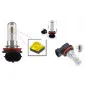 H8 H9 H11 LED 8x CREE XBD ultra white 6000K, 8000LM, passiv kylning, 2st
